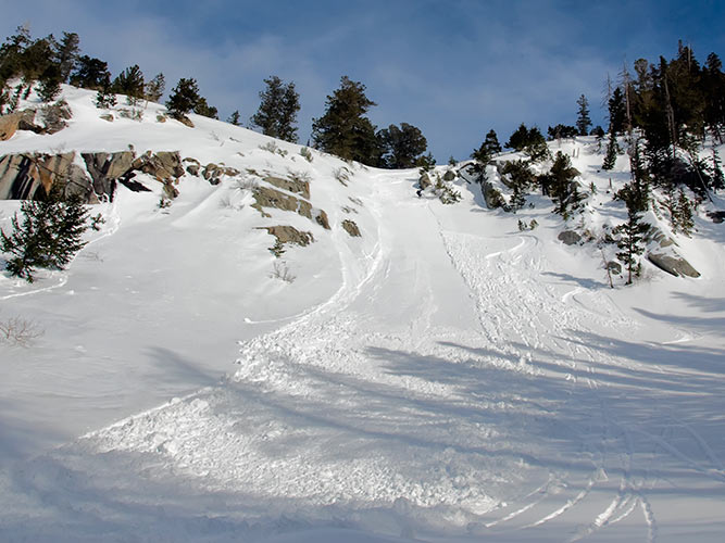 west face slide